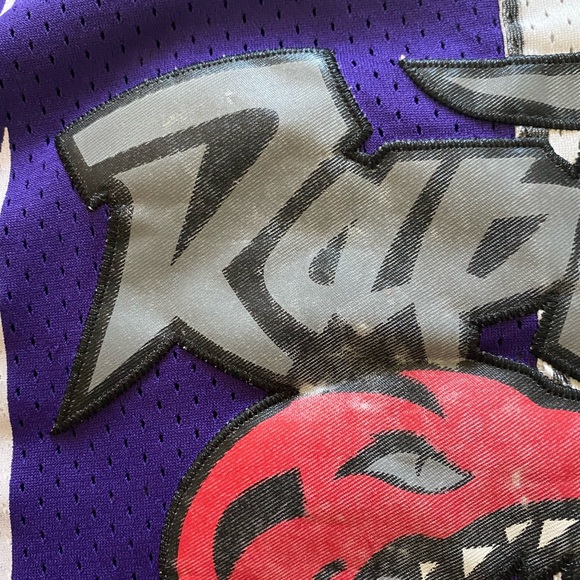 NBA Mitchell & Ness Raptors Jersey #15 Vince Carter Hardwood Classics/Size M 40 - Picture 4 of 16